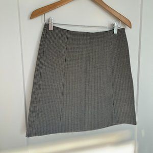 Babaton Plaid Mini Skirt